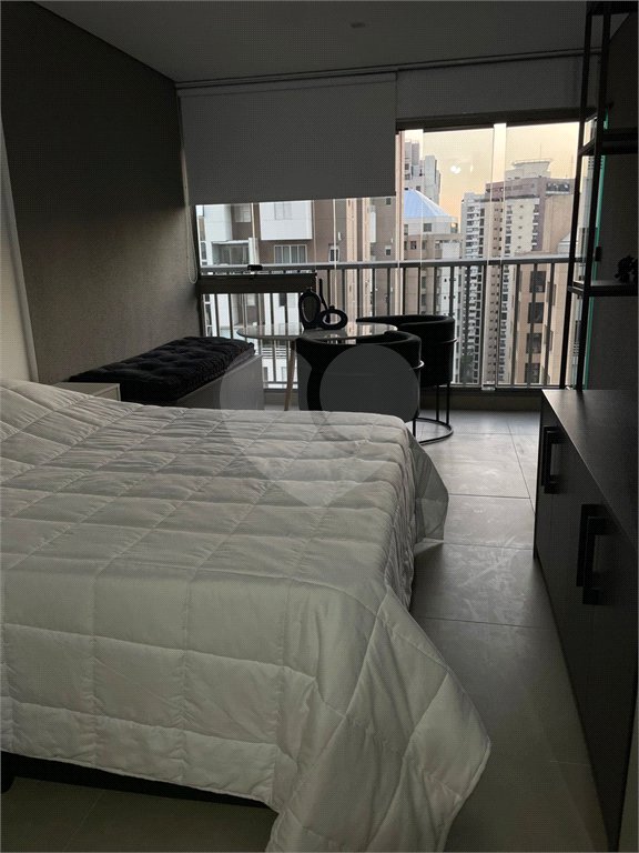 Studio à venda ou para alugar com 1 quarto em Indianópolis, São Paulo, SP