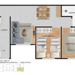 Casa à venda com 2 quartos no condomínio Residencial Caxangá 2, Suzano - SP