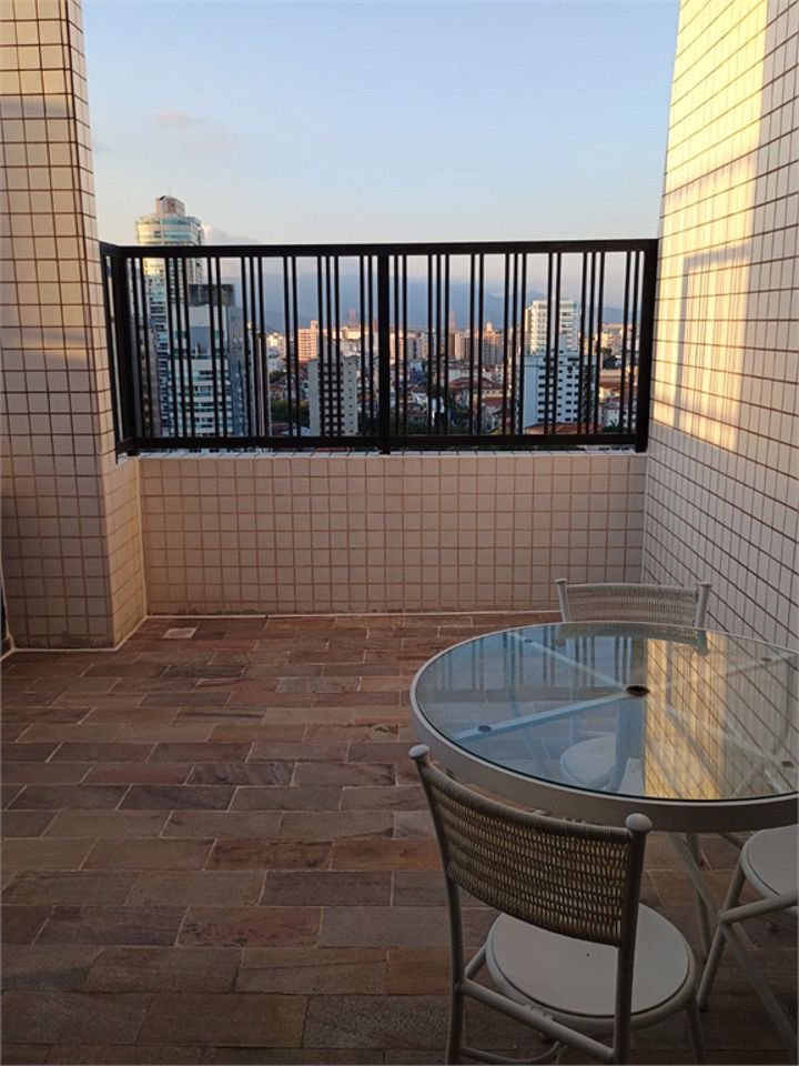 Cobertura com 4 dormitórios à venda, 171 m² por R$ 1.900.000,00 - Boqueirão - Santos/SP