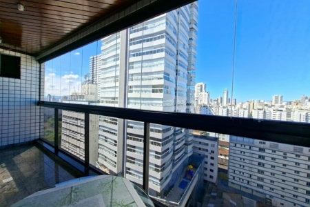 Apartamento com 3 dormitórios, 190 m² - venda por R$ 1.900.000,00 ou aluguel por R$ 12.573,09/mês - Aparecida - Santos/SP