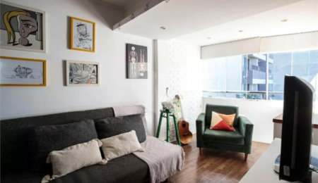 Apartamento à venda com 2 quartos, sendo 1 suíte,  em Indianópolis, São Paulo, SP