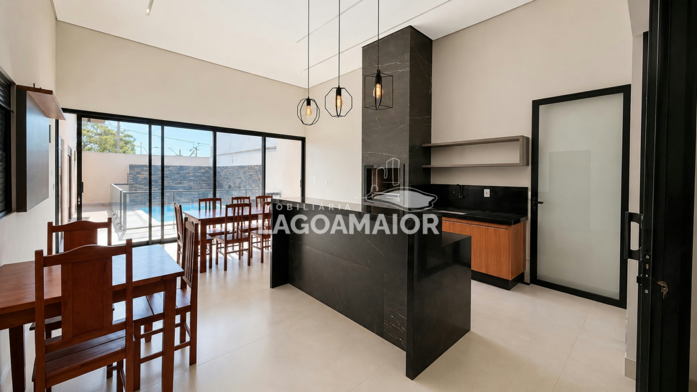 Casa à venda com 3 quartos, sendo 2 suítes, em Village do Lago, Três Lagoas, MS