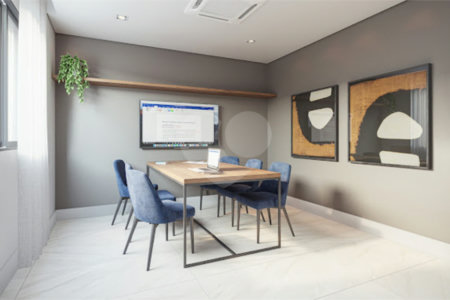 Apartamento mobiliado para alugar em Moema, em condomínio-clube