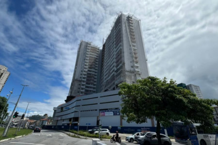 Apartamento à venda, 72 m² por R$ 810.000,00 - Encruzilhada - Santos/SP