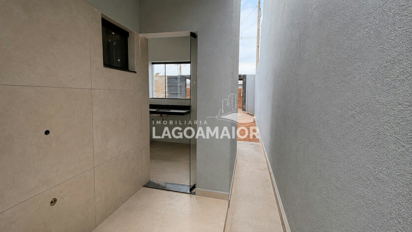 Casa à venda com 2 quartos, sendo 1 suíte, em Bela Vista da Lagoa, Três Lagoas, MS