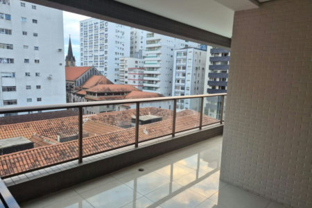 Apartamento com 3 dormitórios à venda, 210 m² por R$ 1.650.000,00 - Boqueirão - Santos/SP