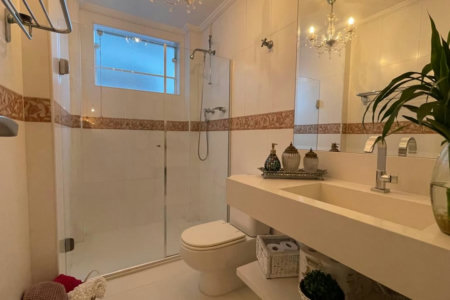Apartamento com 3 dormitórios frente a praia à venda, 161 m² por R$ 2.200.000 - Gonzaga - Santos/SP