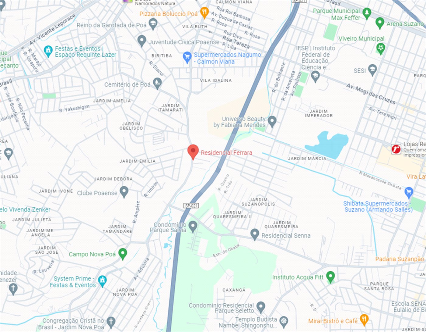 Apartamento à venda com 2 quartos em Jardim Itamarati, Poá, SP