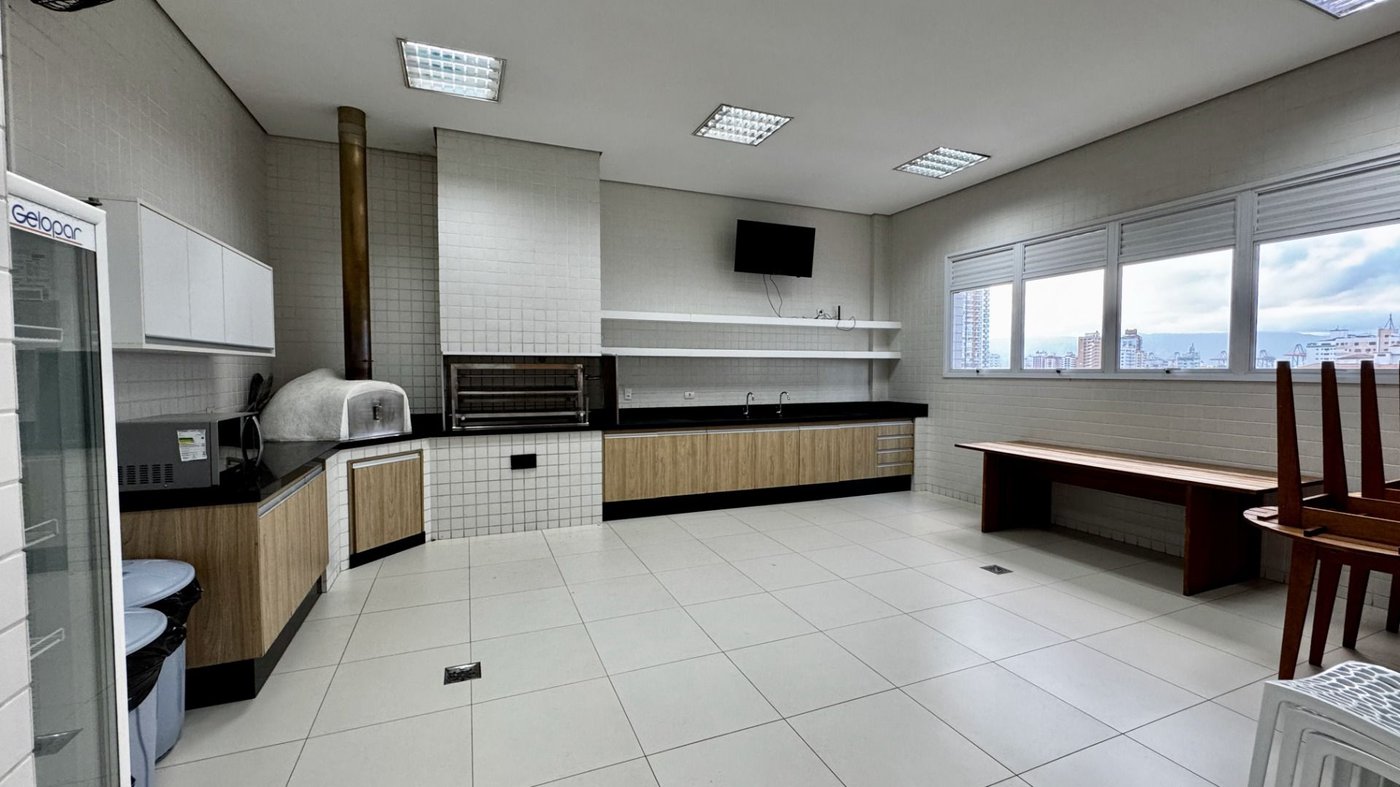 Apartamento com 3 dormitórios à venda, 129 m² por R$ 1.890.000,00 - Aparecida - Santos/SP