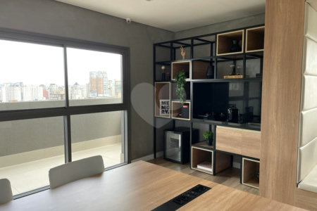 Apartamento à venda com 1 quarto em Indianópolis, São Paulo, SP