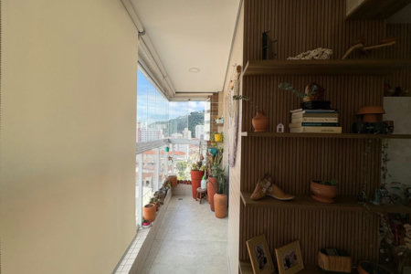 Apartamento com 2 dormitórios à venda, 66 m² por R$ 800.000,00 - Campo Grande - Santos/SP