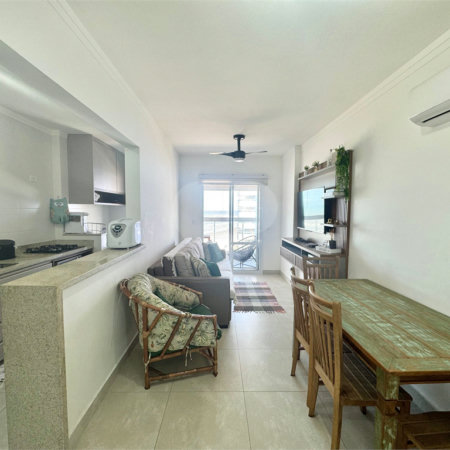 Apartamento à venda com 2 quartos em Caiçara, Praia Grande, SP