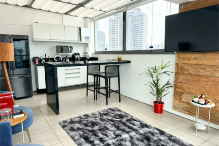 Studio à venda com 1 quarto em Vila Cordeiro, São Paulo, SP