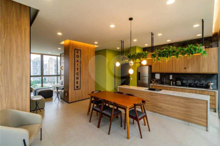 Apartamento para alugar com 1 quarto em Santo Amaro, São Paulo, SP