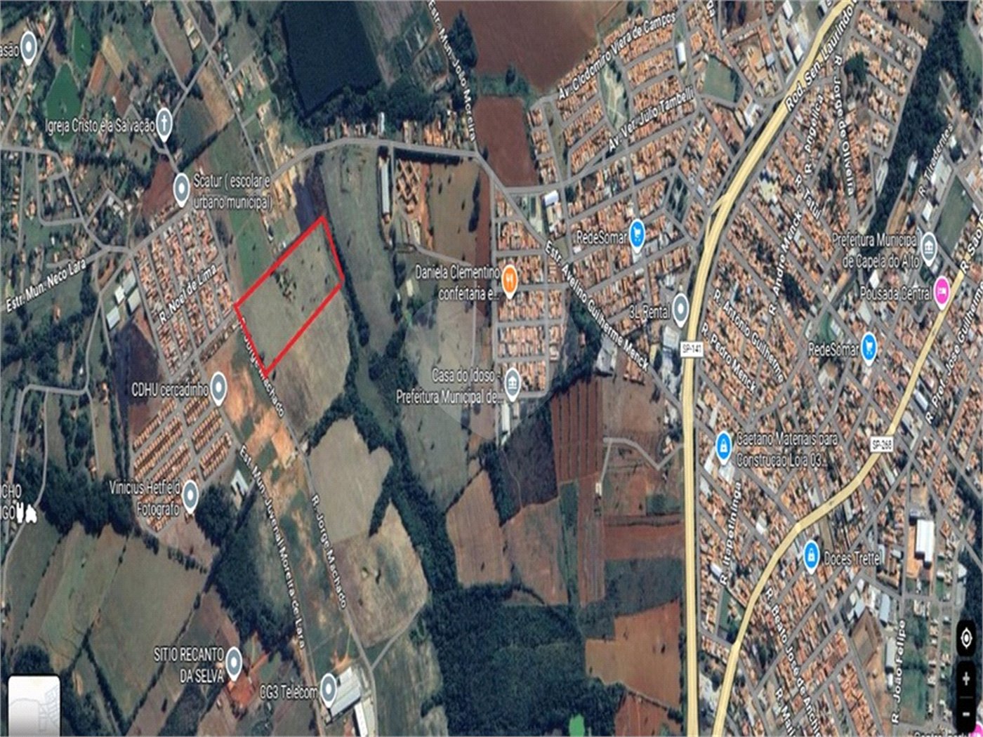 Área de Terra à venda em Conjunto Habitacional Prefeito Marcelo Soares da Silva, Capela do Alto, SP