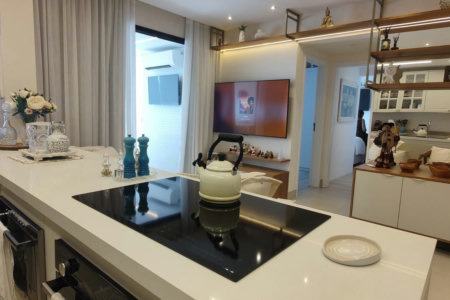 Apartamento com 2 dormitórios à venda, 83 m² por R$ 1.595.000,00 - Aparecida - Santos/SP