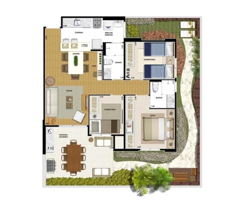 Cobertura à venda com 3 quartos, sendo 1 suíte, em Morumbi, São Paulo, SP