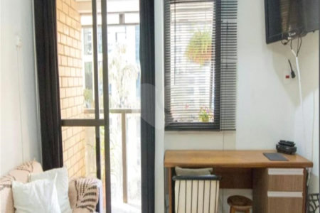 Flat para alugar com 1 suíte em Moema, São Paulo, SP