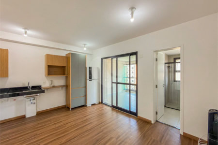 Studio novo com 33m² e vaga na garagem na região da Aclimação em São Paulo - SP.