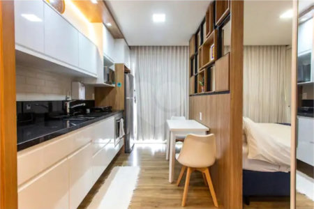 Studio à venda com 1 suíte em Pinheiros, São Paulo, SP