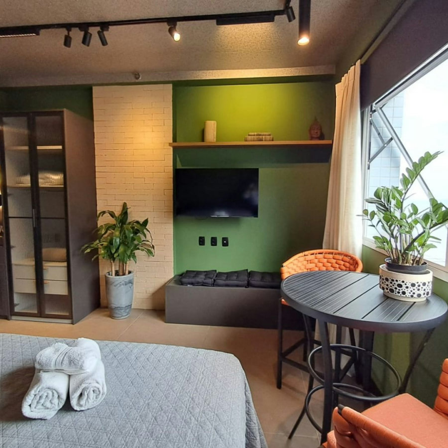 Apartamento com 1 dormitório, 31 m² - venda por R$ 639.000,00 ou aluguel por R$ 7.334,00/mês - Gonzaga - Santos/SP