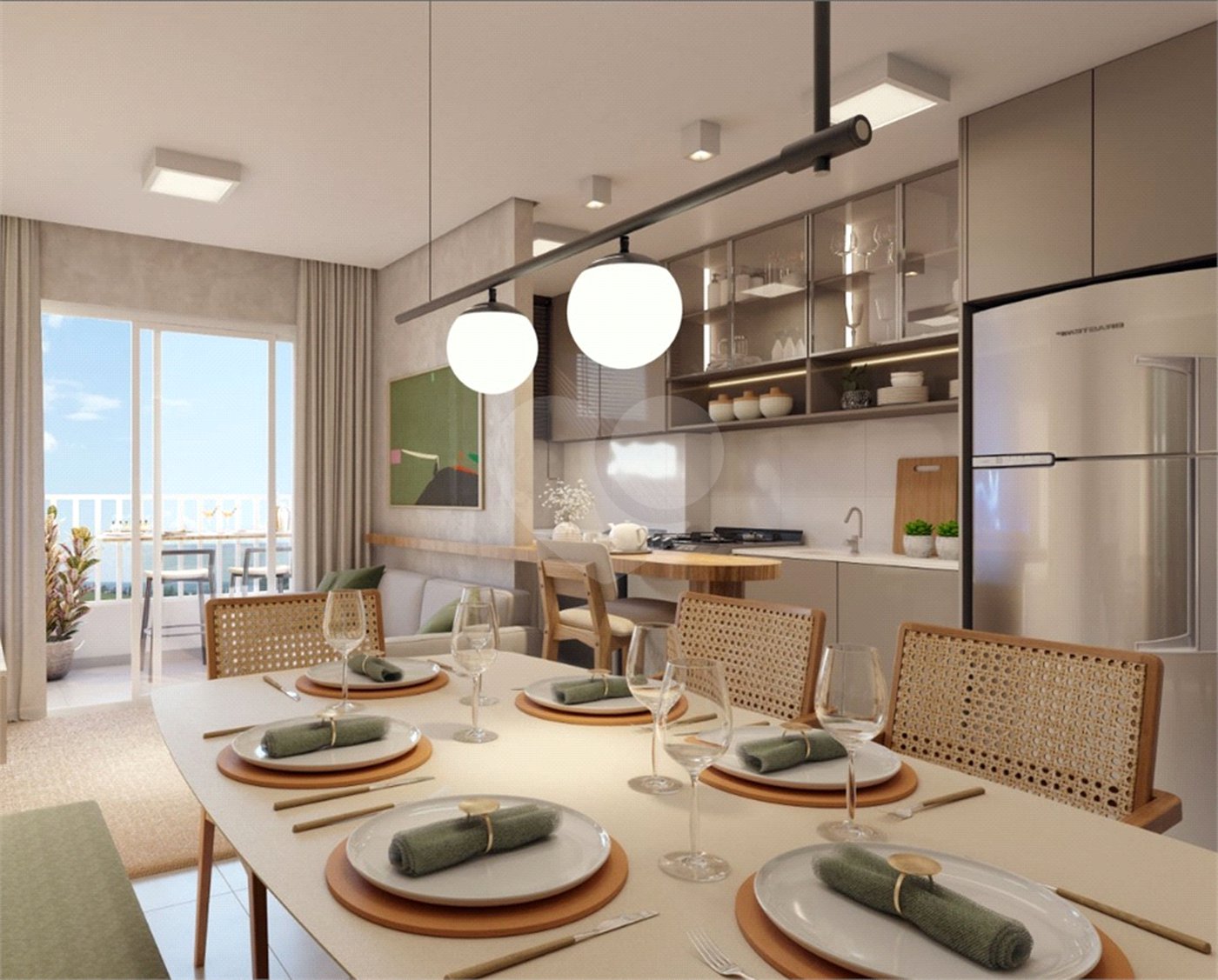 Apartamento à venda com 2 quartos, sendo 1 suíte, no Centro, Bom Jesus dos Perdões, SP