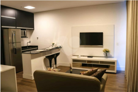 Apartamento para alugar com 1 quarto em Vila Olímpia, São Paulo, SP