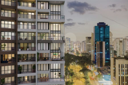 Apartamento à venda com 1 quarto em Vila Olímpia, São Paulo, SP