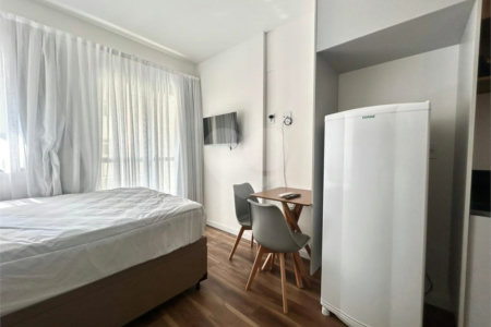 Apartamento à venda com 1 quarto em Brooklin, São Paulo, SP