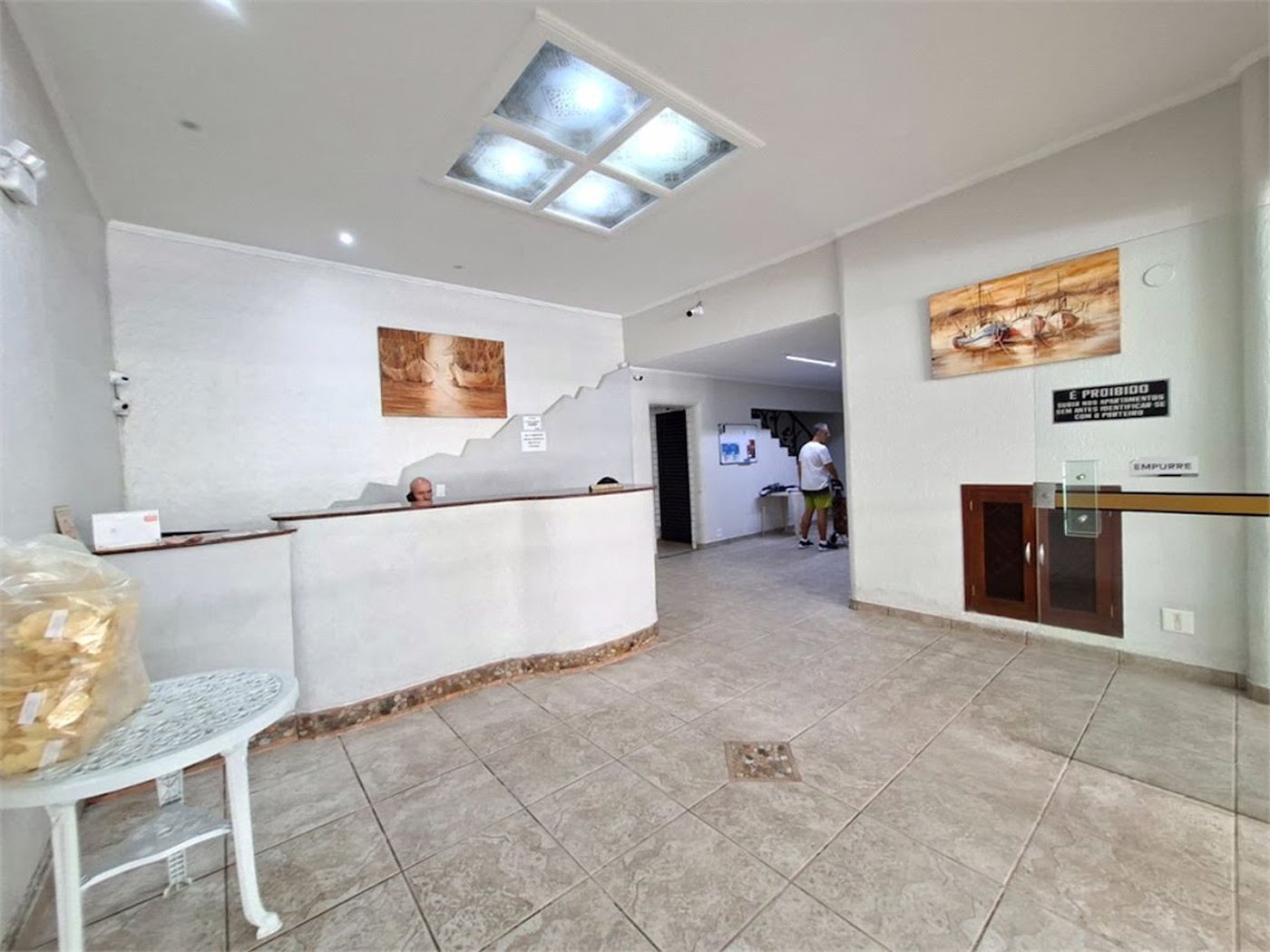 Apartamento Residencial para locação, Aparecida, Santos