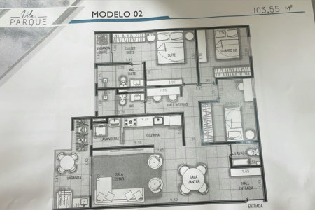 Apartamento à venda com 3 quartos, sendo 1 suíte, em Chácara Belvedere, Indaiatuba, SP