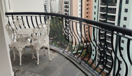 Apartamento à venda com 3 quartos, sendo 1 suíte,  em Indianópolis, São Paulo, SP