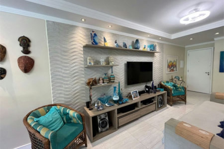 Apartamento à venda, 109 m² por R$ 1.250.000,00 - Barra Funda - Guarujá/SP