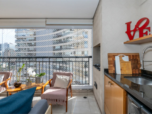 Apartamento à venda com 2 quartos, sendo 1 suíte,  em Brooklin, São Paulo, SP