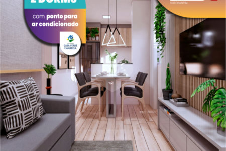 Apartamento à venda com 2 quartos em Vila Santo Antônio, Votorantim, SP