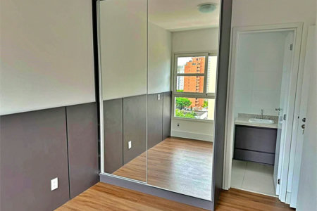 Apartamento à venda com 2 quartos, sendo 1 suíte, em Brooklin Paulista, São Paulo, SP