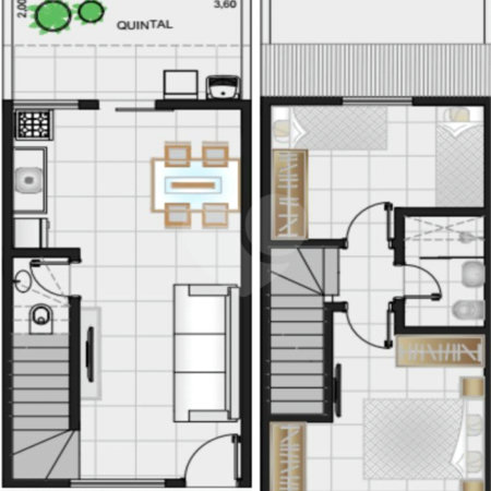 Casa à venda com 2 quartos no condomínio Residencial Vila Nova, Sorocaba - SP
