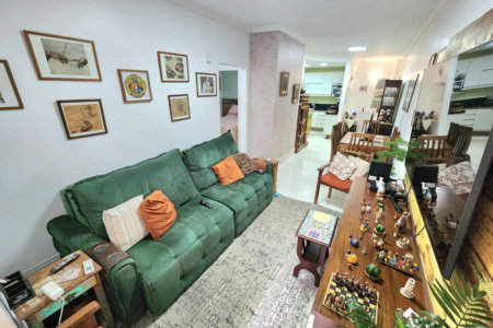 Apartamento com 3 dormitórios à venda, 99 m² por R$ 779.000 - Aparecida - Santos/SP