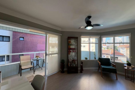 Apartamento com 3 dormitórios à venda, 162 m² por R$ 1.550.000,00 - Pompéia - Santos/SP