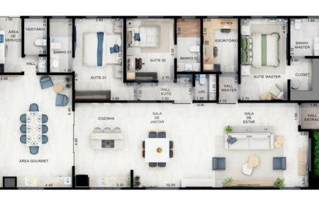 Casa à venda com 3 suítes no condomínio Spazio Design, Bragança Paulista - SP