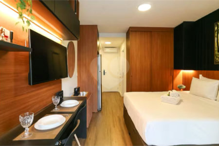 Studio à venda com 1 quarto em Pinheiros, São Paulo, SP