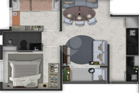Apartamento à venda com 1 suíte em Butantã, São Paulo, SP