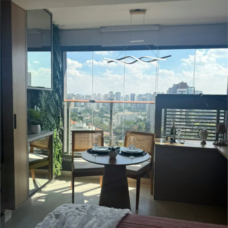 Studio para Locação, 26m² mobiliado, Vila Mariana, ao lado metro Hospital SP - YBY Ibirapuera Urban Home!