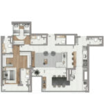 Apartamento à venda com 3 suítes em Jardim das Acácias, São Paulo, SP