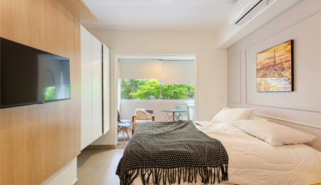 Apartamento à venda ou para alugar com 1 quarto em Vila Madalena, São Paulo, SP