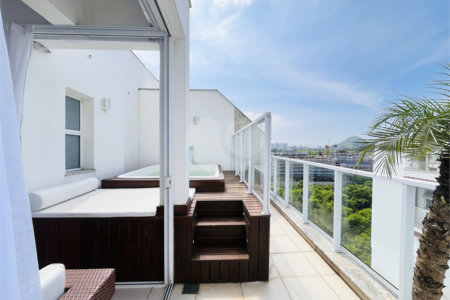 Cobertura à venda com 3 quartos, sendo 2 suítes, em Recreio dos Bandeirantes, Rio de Janeiro, RJ