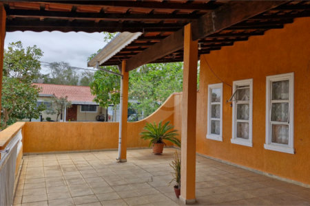Casa para alugar com 3 quartos, sendo 1 suíte, no condomínio Santa Mônica, Atibaia - SP