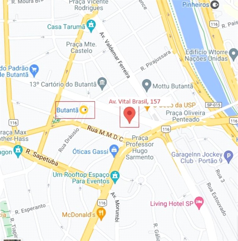 Studio à venda com 1 quarto em Butantã, São Paulo, SP
