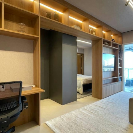 Apartamento com 1 dormitório à venda, 60 m² por R$ 990.000,00 - Boqueirão - Santos/SP