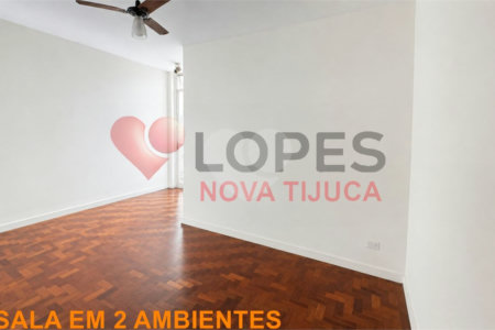 Apartamento à venda com 2 quartos, sendo 1 suíte, em Tijuca, Rio de Janeiro, RJ